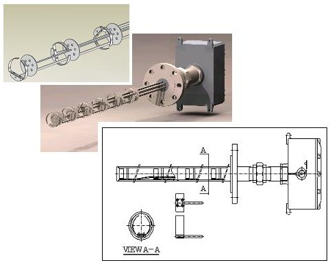 Yamari Bimetal type Multipoint Thermocouple